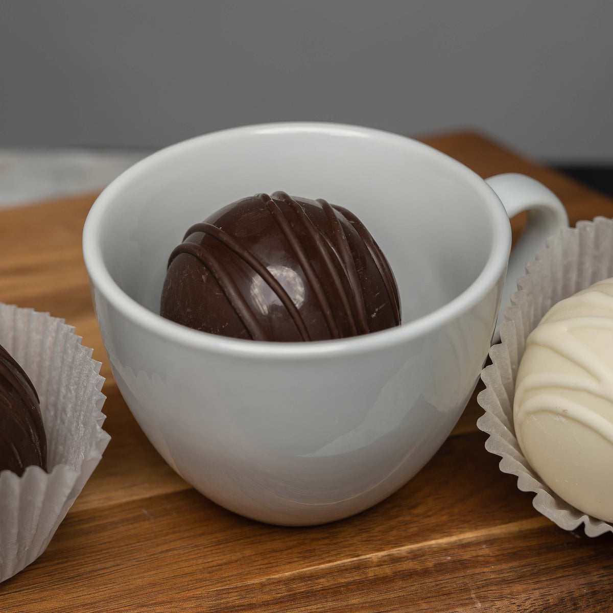 Hot Chocolate Bomb – Three Sisters Fudge