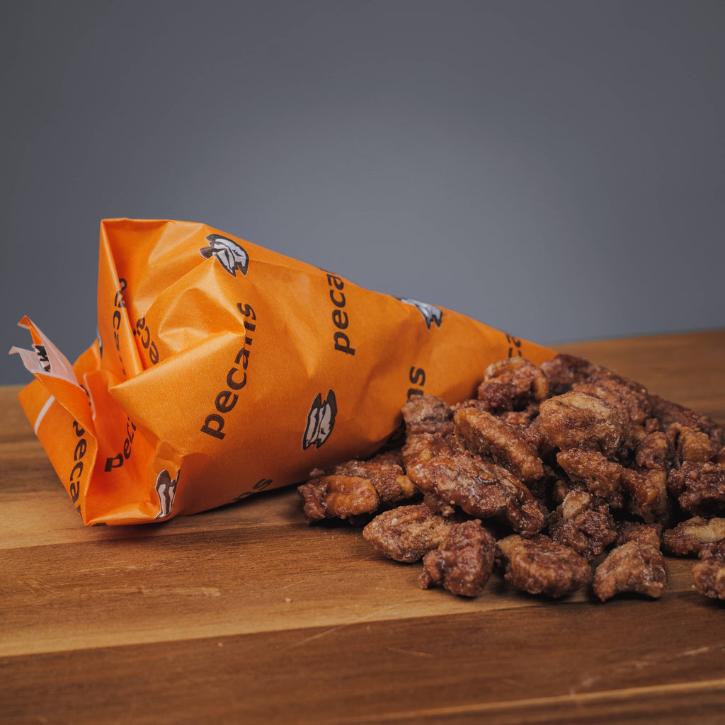 Roasted Cinnamon Glazed Pecans