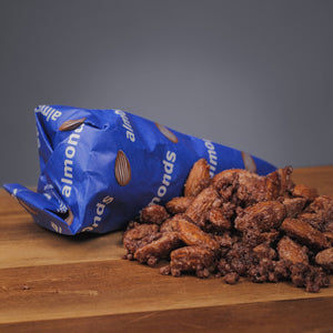 Roasted Cinnamon Glazed Almonds