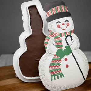 1/2 Lb Snowman Gift Box